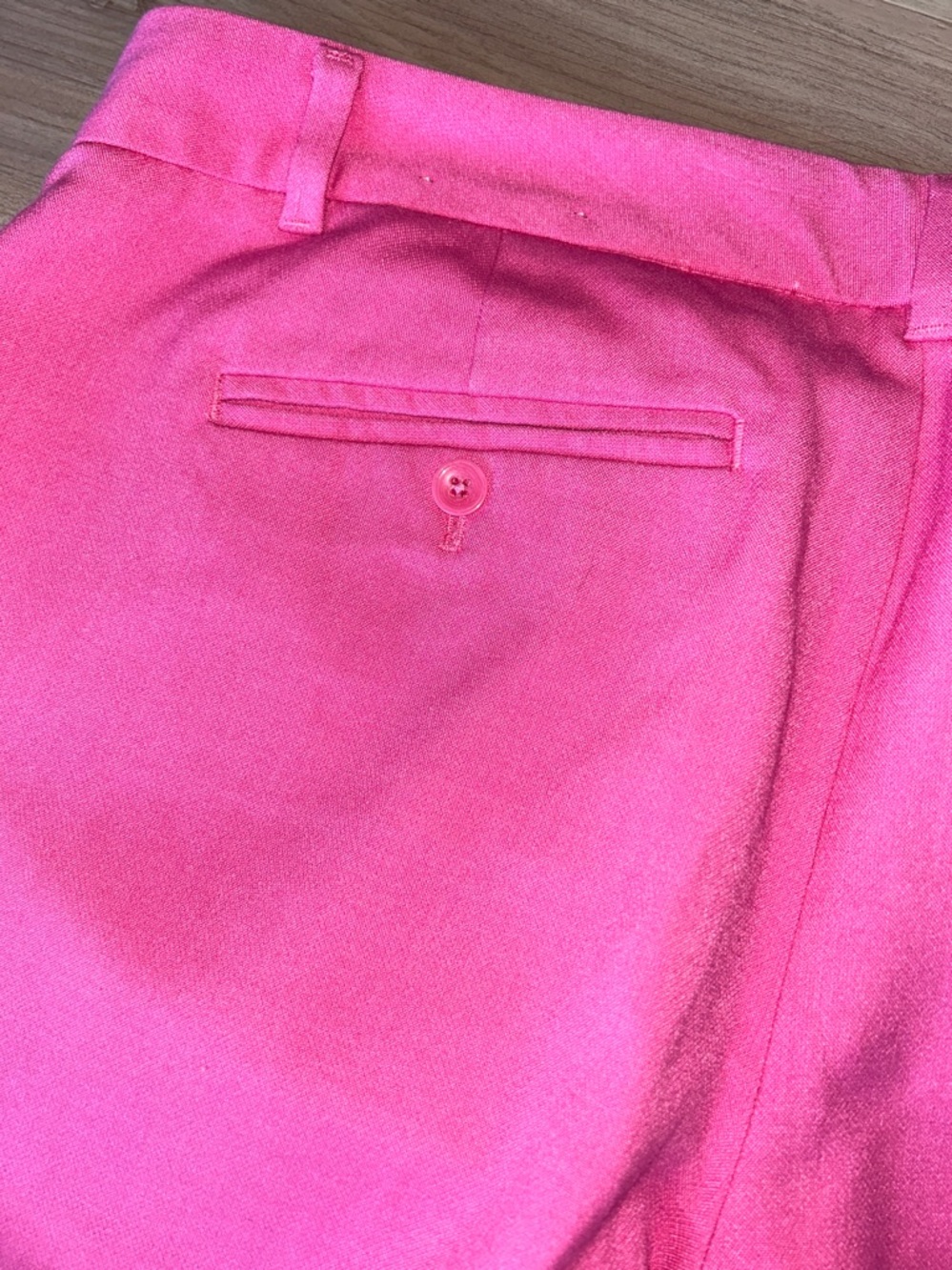 Gap Slim Crop Tailored Ankle Pants 10 Pink Stretch Career Barbie Preppy Vintage - Picture 7 of 16